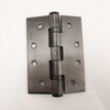Bisagra de puerta de acero inoxidable con acabado negro estándar
