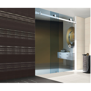 El más nuevo hardware de la puerta del baño sin marco SUS304 deslizante ducha rodillo de vidrio