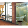 SUS304 Sistema de puerta de vidrio corrediza Herrajes para puertas de ducha Accesorios de vidrio para baños