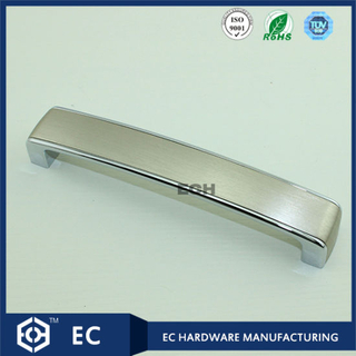 Aluminio decorar la perilla de la manija del gabinete de muebles de aleación de zinc (7855)