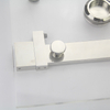 Accesorios para puertas corredizas de vidrio sin marco Herrajes de acero inoxidable para mampara de ducha de baño