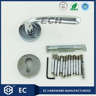 (52104) Accesorios de puerta Manija de puerta de aleación de zinc