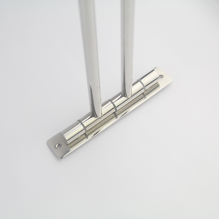 Toallero de acero inoxidable para instalación en pared de estilo