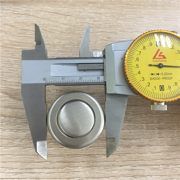 Perilla de puerta oculta con manija oculta de aleación de zinc y