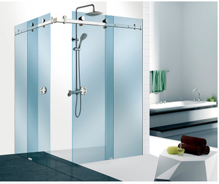 Fabricante de China Sistema de puerta de vidrio corrediza Herrajes para puertas de ducha Accesorios de vidrio para baños