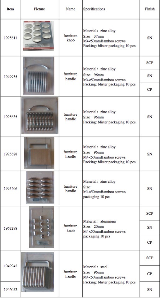 Manija de muebles de hardware de puerta de granero negro latón