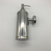 Dispensador de jabón líquido de acero inoxidable cromado / Dispensador de jabón desinfectante de manos / Botella de gel de ducha