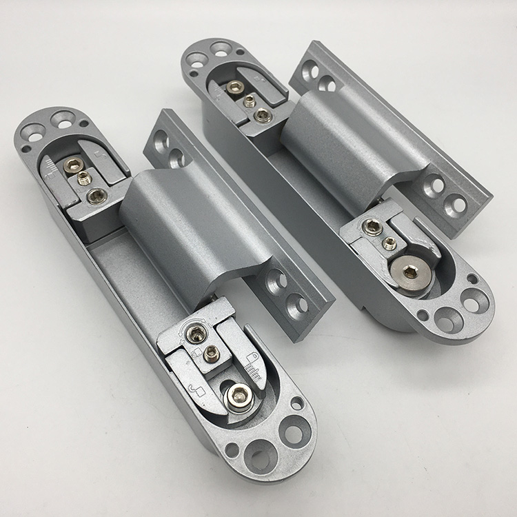 Aleación de zinc Bisagra de gabinete de puerta oculta invisible