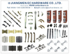 (DBE014) Perno para muebles de hardware de sujeción de aluminio