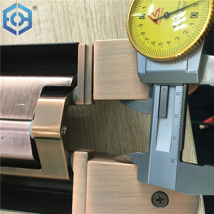 Bisagra oculta de aleación de zinc de 180 grados ajustable 3d para