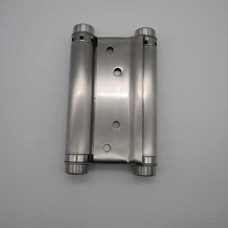 metal Genrics DIY Hardware Bisagra de resorte de doble acci/ón de acero inoxidable cepillado de 10,16 cm con ajuste de carga pesada 2 unidades 4 Inch 1Pcs