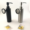 Dispensador de jabón líquido de acero inoxidable con fregadero de cocina directo de fábrica profesional con botella de plástico