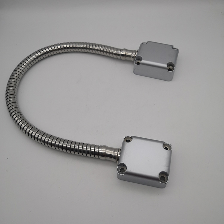Bucle de alimentación flexible blindado Ss con unión de cables de aluminio