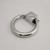 Manija de anillo de puerta pulida de aleación de aleación de zinc pulido