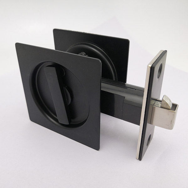 cerradura de puerta frontal con esc&aacute;ner de ojos