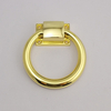 Aleación de zinc Gold Polised Vintage Round Ring Kineta de latón Viejo para gabinete para el gabinete 