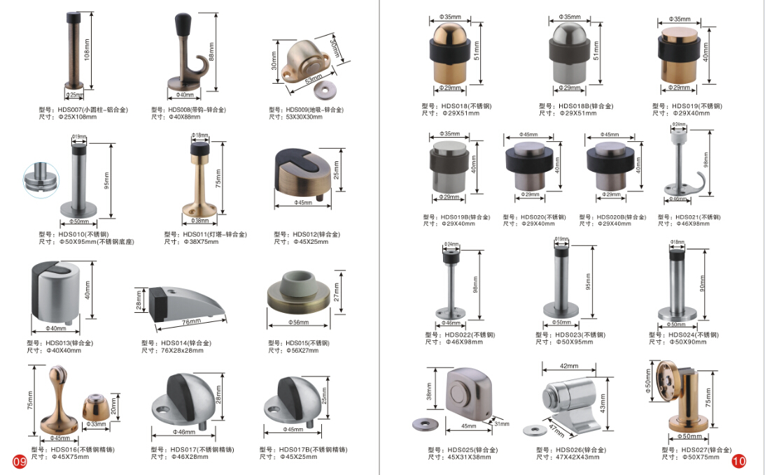 tap&oacute;n de puerta de im&aacute;n