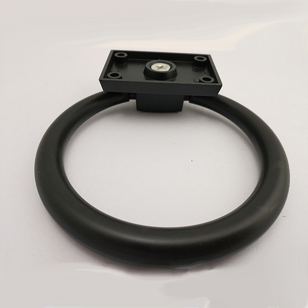 manija de la puerta corredera con cerradura