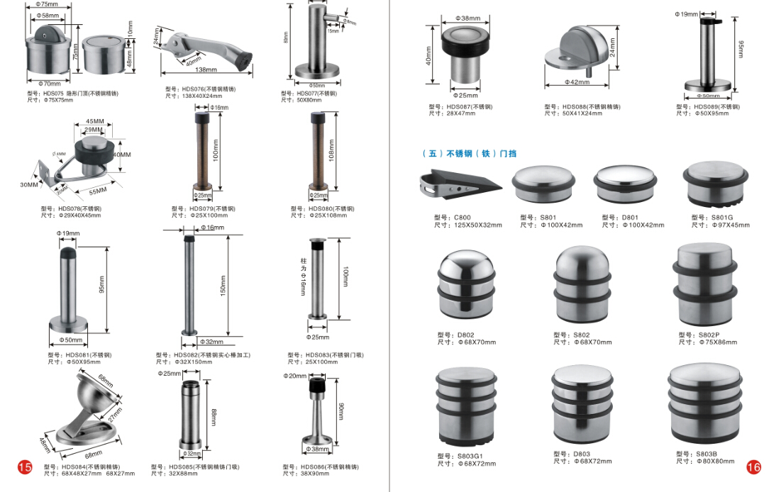 amortiguador de goma del tap&oacute;n de la puerta
