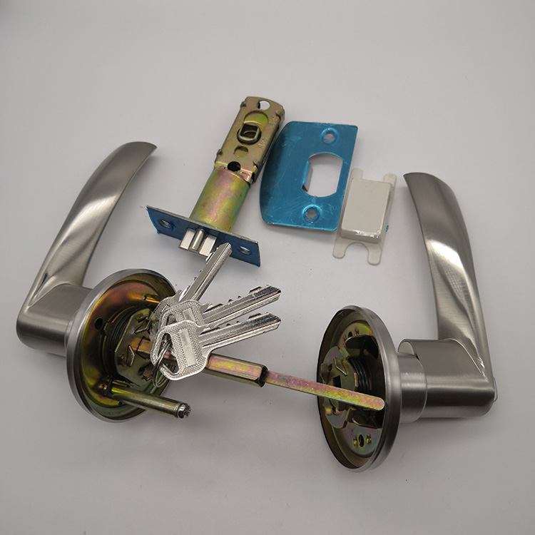 Cerradura elegante de la palanca de puerta de la manija del montaje de la aleaci&oacute;n del cinc del dise&ntilde;o del color de encargo