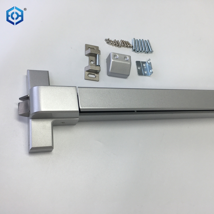 Cerradura de barra de empuje antipánico con certificación CE con cuerpo de bloqueo de palanca para dispositivo de salida antipánico de puerta resistente al fuego