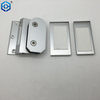 Vidromas de aluminio plateado a las bisagras de la puerta de la ducha de pared