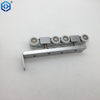 Rodillos de puerta de servicio pesado para puertas correderas Raras de aluminio de ruedas de polea para el patio de baño de baño