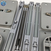 Puerta corredera de vestuario amortiguador buffer de buffer de buffer oculto riel de amortiguación oculta tranquila duradera fácil de instalar accesorios de hardware de muebles 