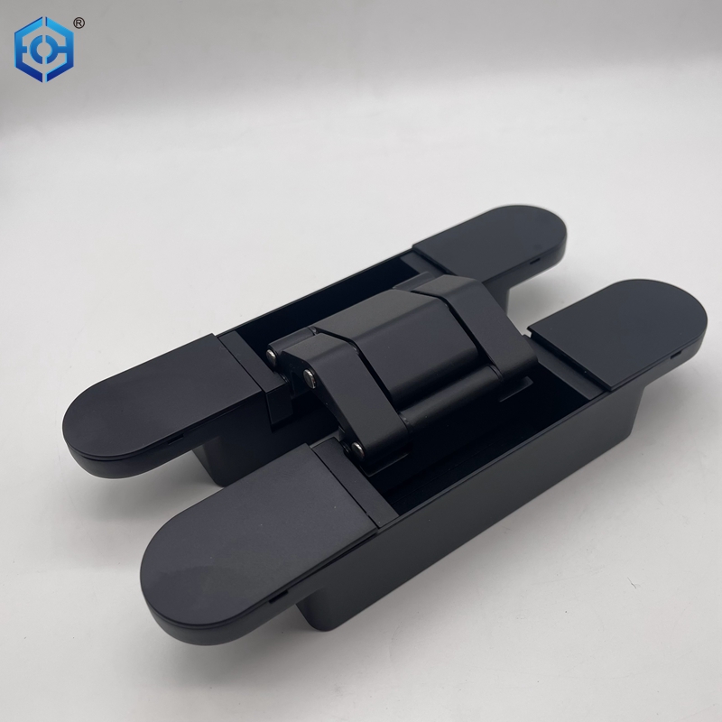 Bisagra oculta negra