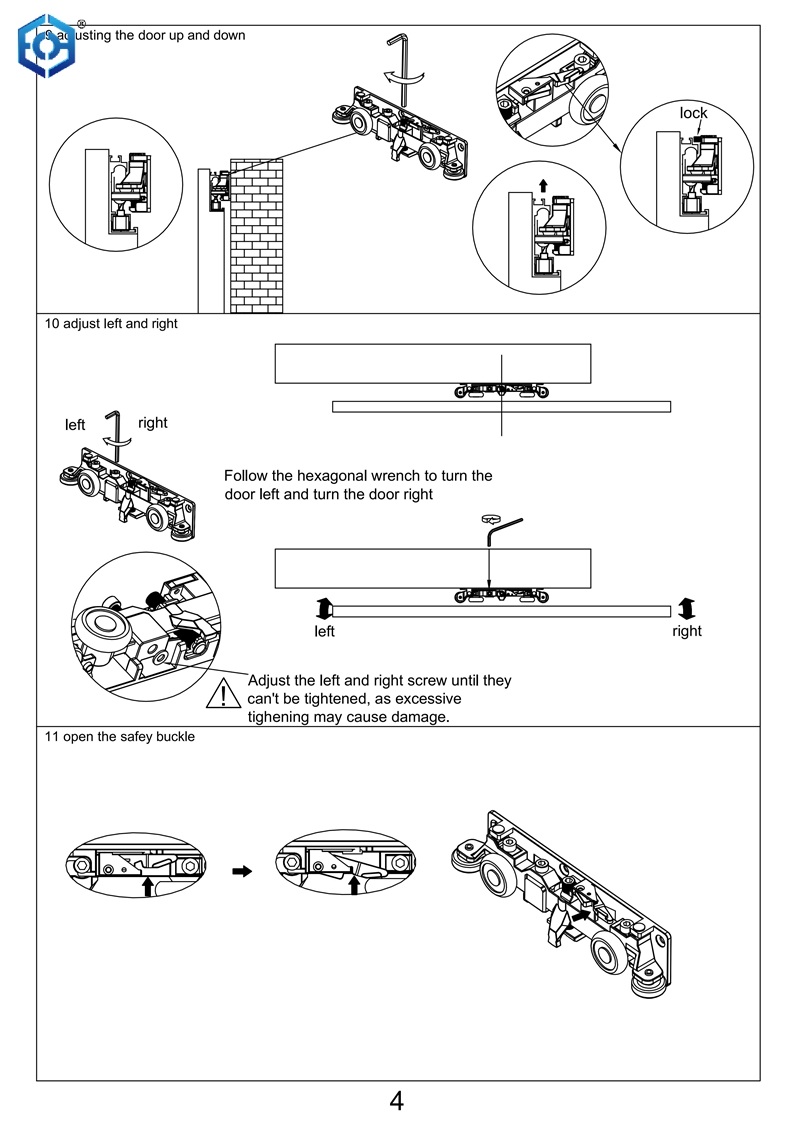 Instrucciones de puerta de madera de puerta fantasma