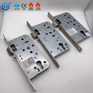 En12209 Night Latch Mortise Lock con cilindro para puertas enganchadas