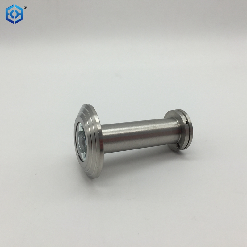 Mirilla de puerta de acero inoxidable con cubierta de privacidad resistente, reemplazo de mirilla de puerta para hogar, oficina y hotel