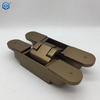 Bisagra de puerta oculta oculta ajustable de acero inoxidable 3D de CA de 120 kg