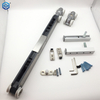 Kit de rodillos para puerta corredera de alta resistencia y cierre suave para puerta de madera de 100-150 kg