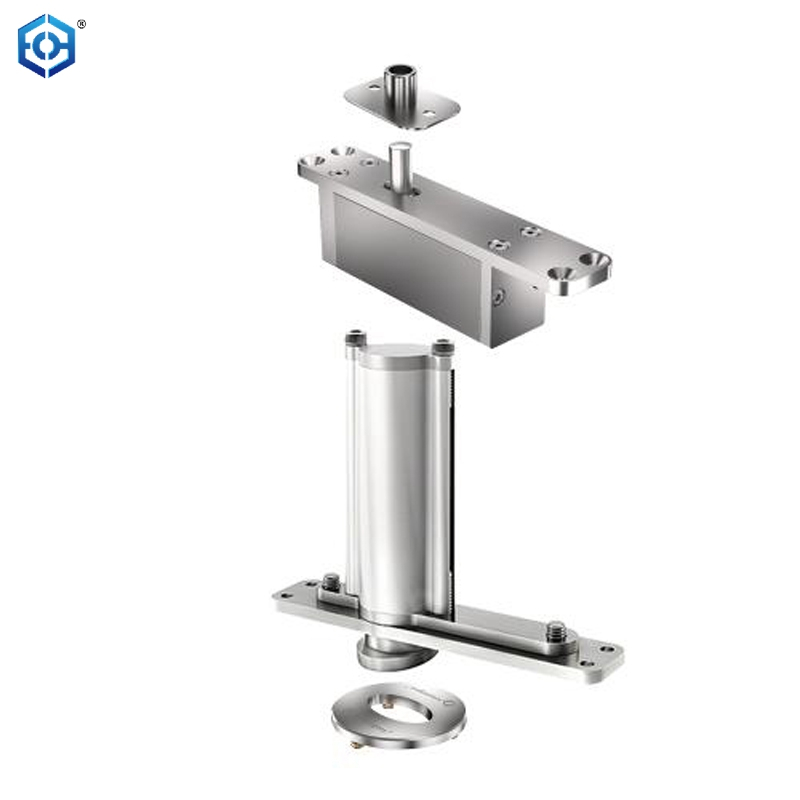 Bisagra de pivote de acero inoxidable resistente del peso 500kgs de la puerta de 360 grados