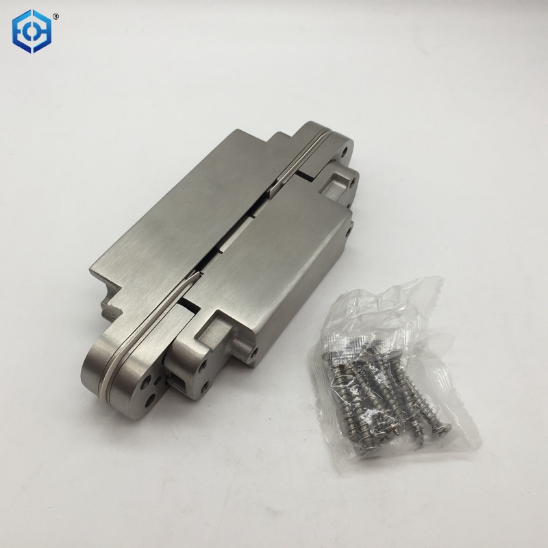 Bisagra oculta de 180 grados.