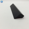 Tiradores de borde de dedo de aluminio negro, manija de perfil de cocina para muebles, cajón, armario, muebles de cocina