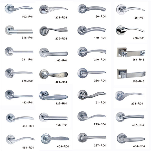 China Nueva manija de puerta de aleaci&oacute;n de zinc de alta clase