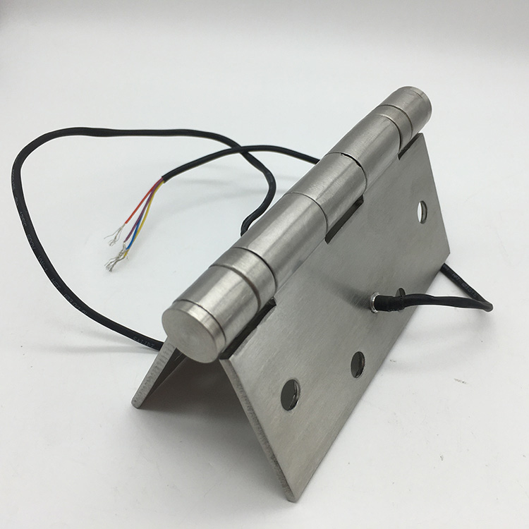 Bisagra continua electrificada