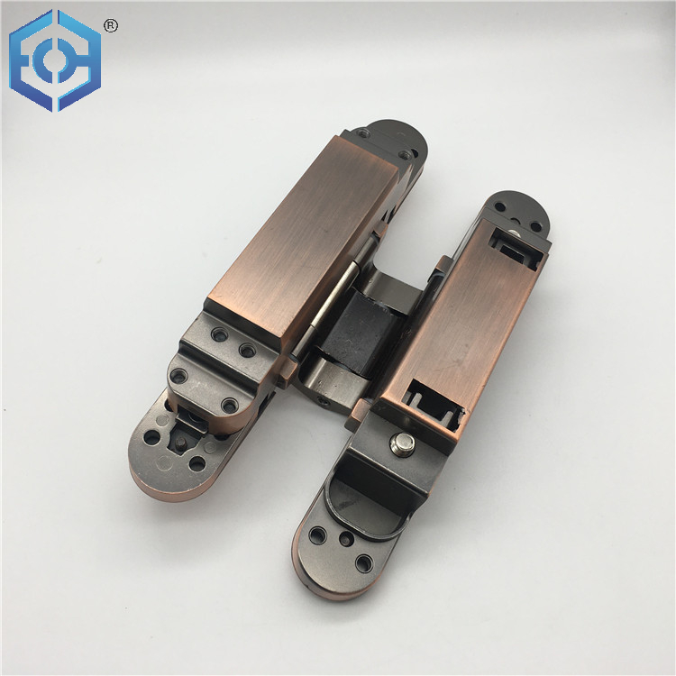 puerta con bisagra oculta