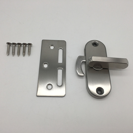 Privacy Hook And Eye Latch – 2 Piezas De Cerradura Gancho Y Pestillo De Privacidad 3" Acero Inoxidable Negro