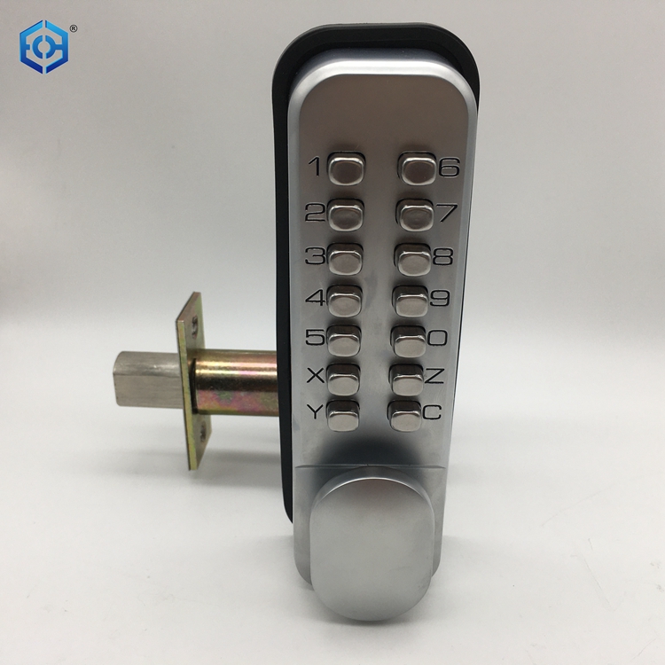 Manejar hardware de aleación de zinc de la puerta de seguridad mecánica de la puerta de código digital