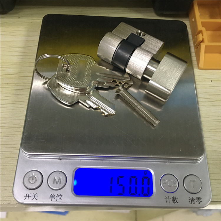 Cilindro de cerradura de embutir