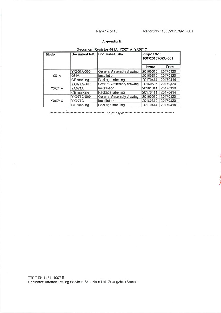 EN 1154 INFORME