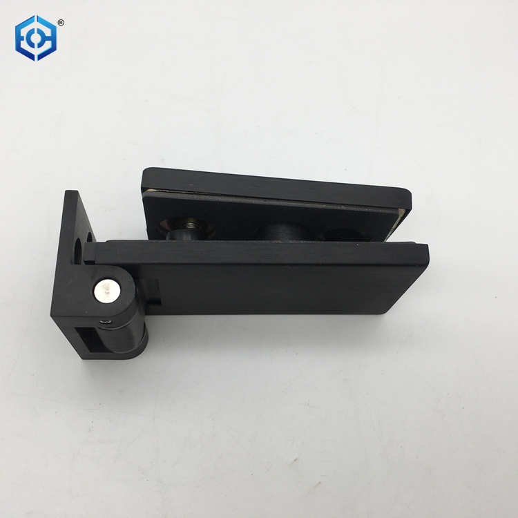 d forma puerta de cristal de la bisagra