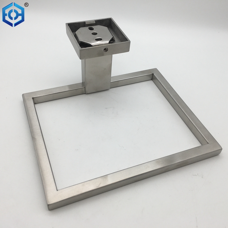 anillo de toalla negra