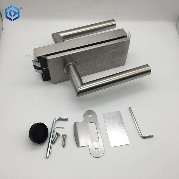 cerradura de puerta de paso negro