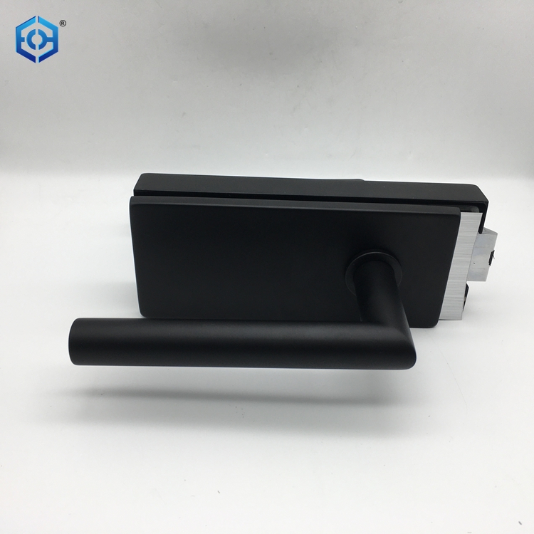 cerradura de puerta de vidrio sin marco