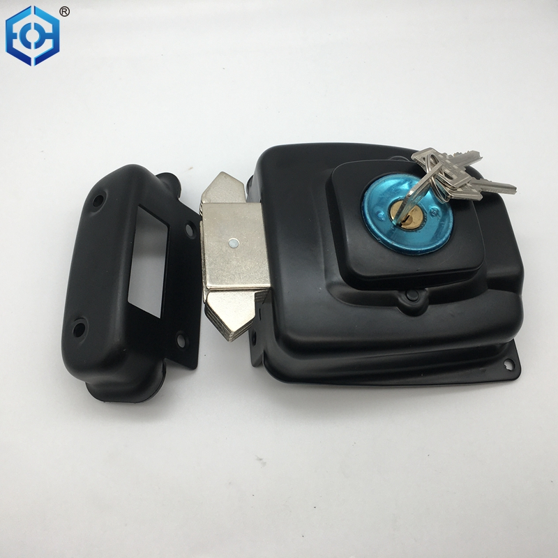 México Security Surface Montada de la puerta de la puerta del gancho de la puerta del pestillo Lock de borde 