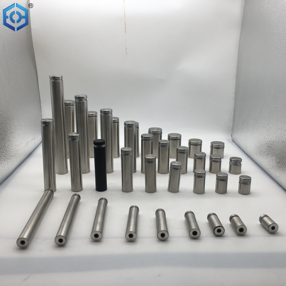 fijaciones de letreros de acero inoxidable